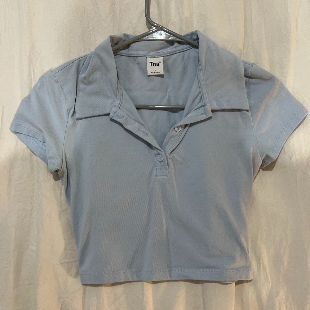 Aritzia TNA Cropped Polo